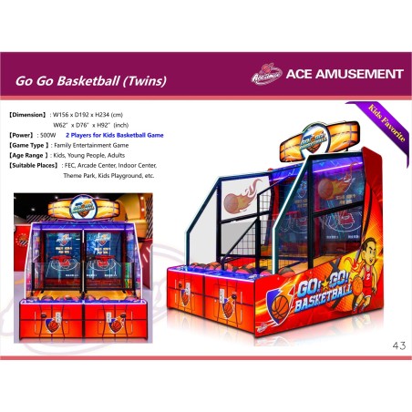 BASKETBALL Arcade DOUBLE